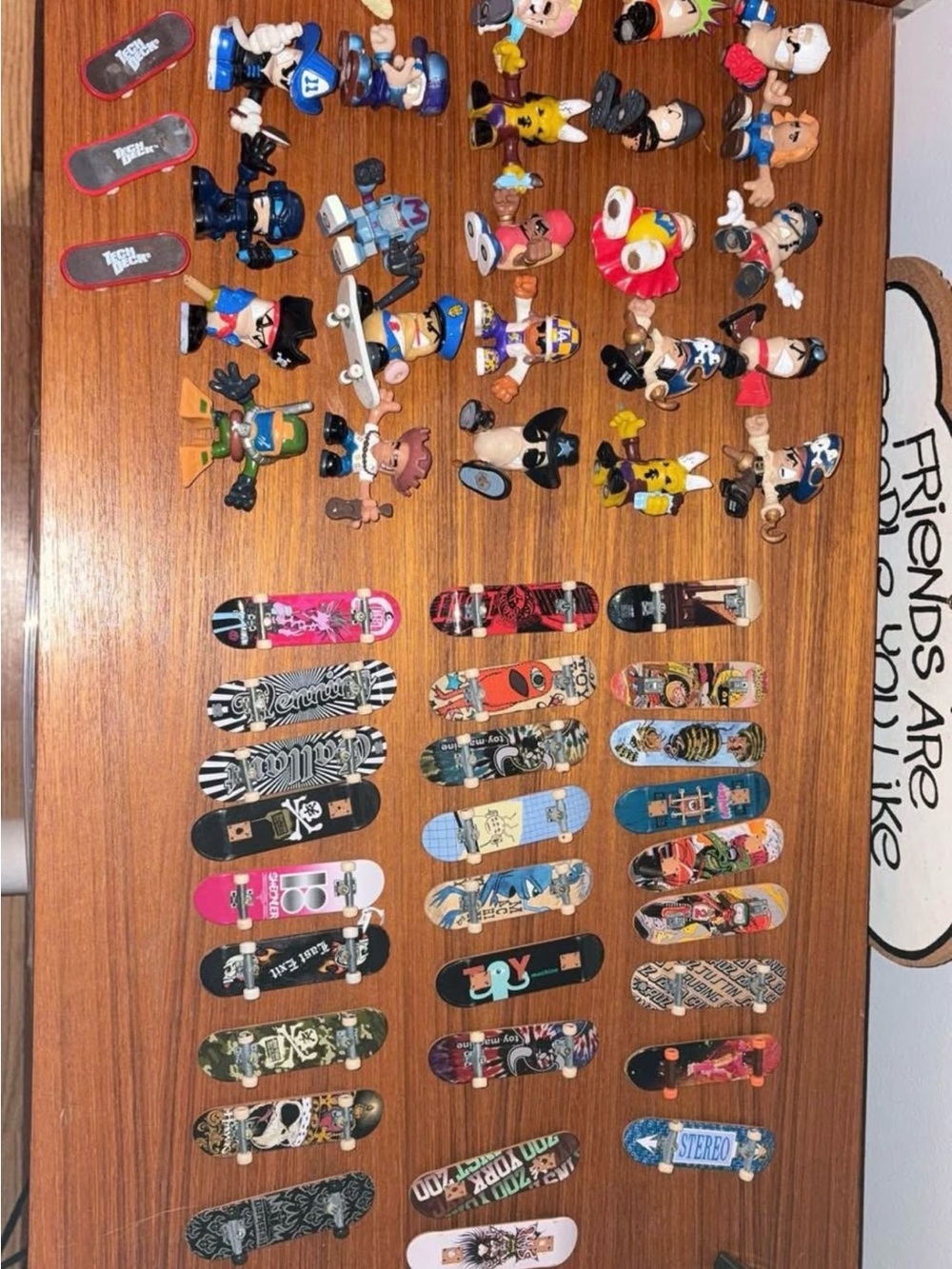 Assorted Tech Decks and Dudes